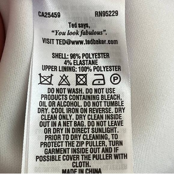 NEW TED BAKER Umerta Floral Skater Dress  Pockets Tropical Beach Hawaiian SZ S - Picture 11 of 13